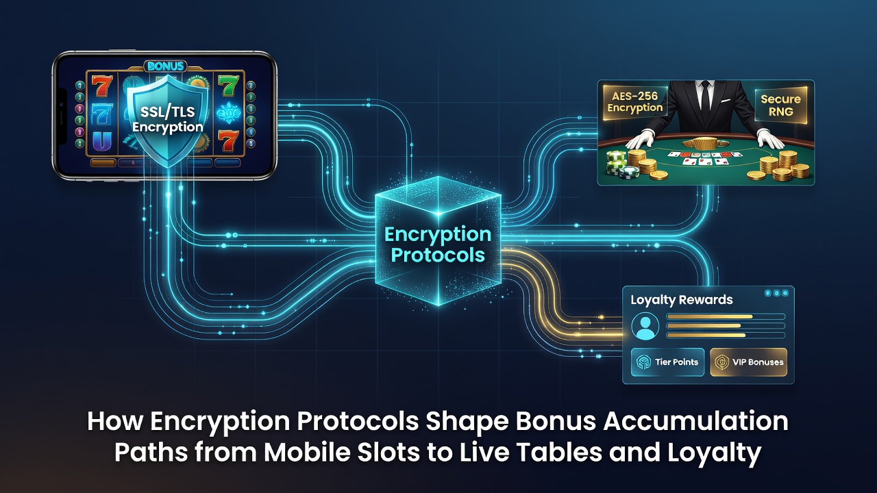 Live table encryption securing loyalty tier bonus progression